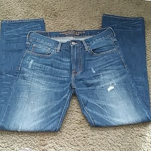 AMERICAN EAGLE mens Original Straight Cut denim